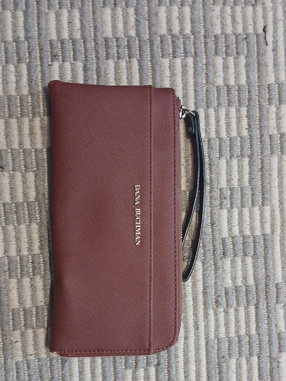 Dana Buchman Women's Burgundy Wristlet Wallet